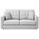 Modern 3-Seater Fabric Sofa